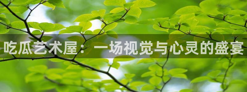 51吃瓜全网最快更新今日热门吃瓜：吃瓜艺术屋：一场视觉与心灵的盛宴